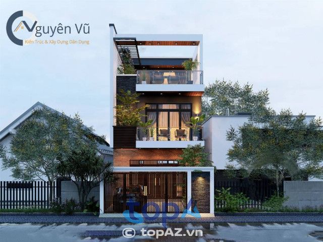 Dịch vụ thiết kế và thi công nhà phố Nha Trang đạt chuẩn chất lượng