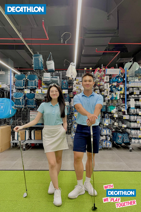 Hình ảnh không gian trải nghiệm tại Decathlon