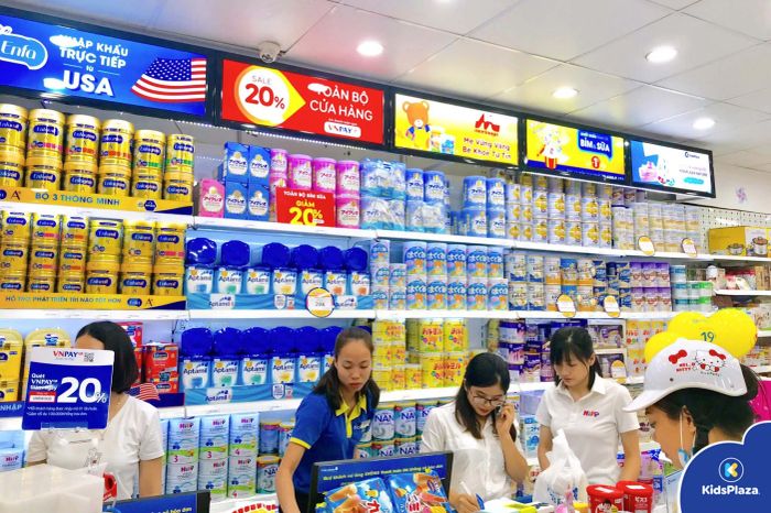 Hình ảnh sản phẩm nổi bật tại Kids Plaza
