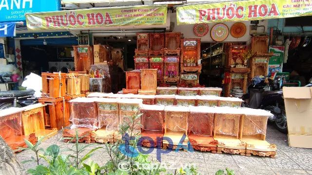 Địa chỉ vàng cung cấp bục kê, tam cấp bàn thờ thần tài tinh xảo tại TP.HCM