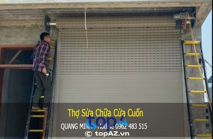 Dịch vụ thi công và lắp đặt cửa cuốn tại Quận 6