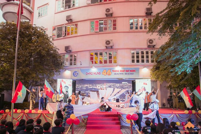 Hình ảnh lớp học hiện đại tại THCS Đoàn Thị Điểm