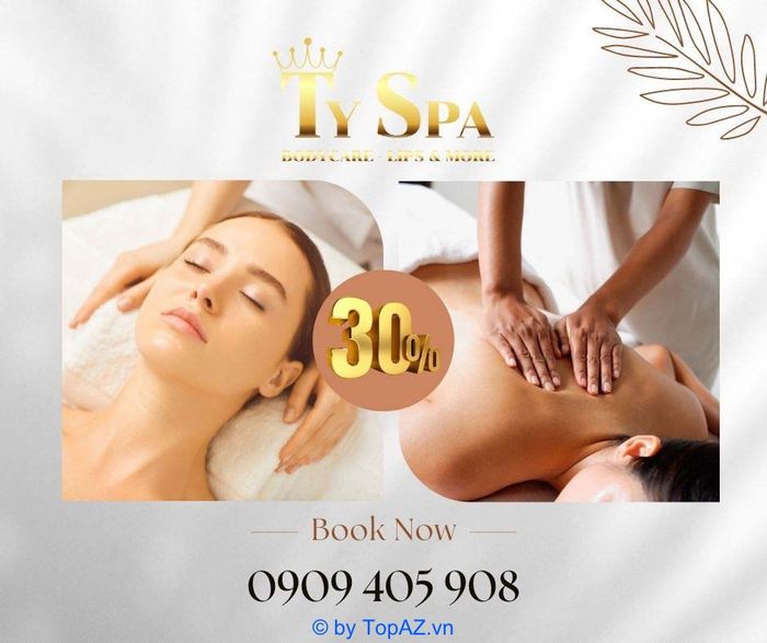 TY Spa – Không gian thư giãn lý tưởng, mang lại sự tĩnh lặng và bình yên cho tâm hồn.