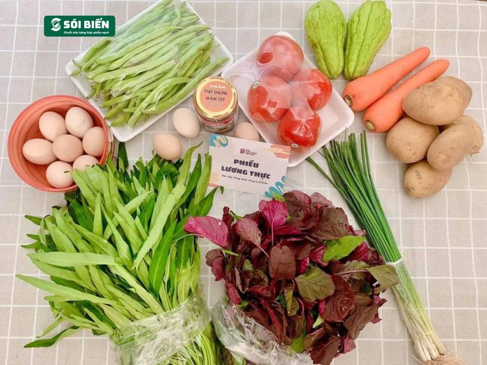 Các sản phẩm tươi ngon đạt chuẩn tại SÓI BIỂN - Cam kết chất lượng từ trang trại đến bàn ăn