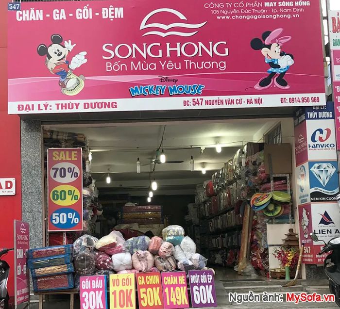 Chăn Ga Gối Đệm Sông Hồng ảnh 2