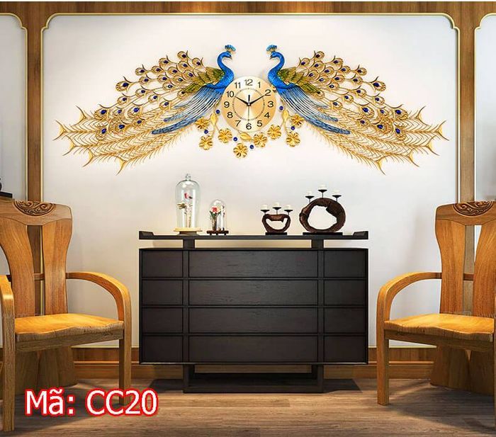 Hình ảnh sản phẩm đồng hồ treo tường cao cấp từ TUANSTORE