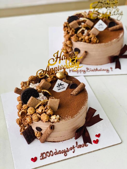 Dibo Cake ảnh 3 - Hình ảnh đẹp mắt minh họa những chiếc bánh nghệ thuật từ thương hiệu Dibo.