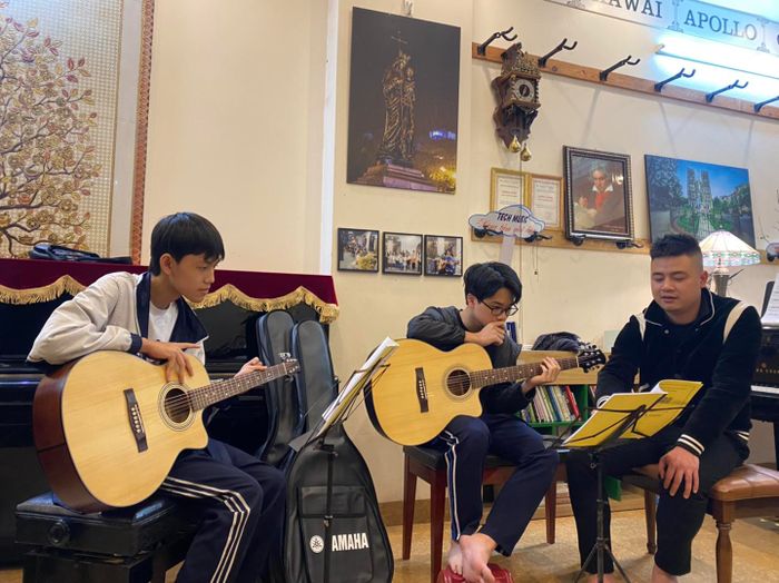 Không gian học tập hiện đại tại TechMusic