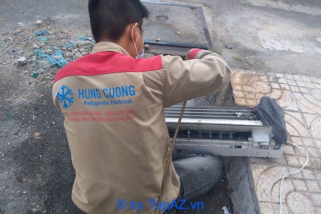 Điện lạnh Hùng Cường - Địa chỉ vàng cho dịch vụ vệ sinh máy lạnh chất lượng tại Quận 2