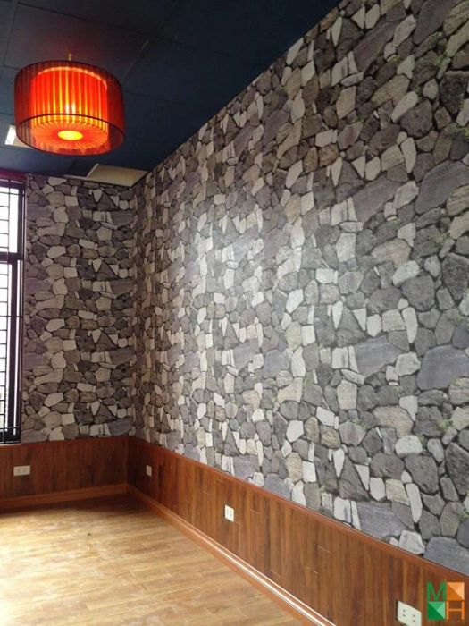Không gian sống nghệ thuật với giấy dán tường MOREHOME