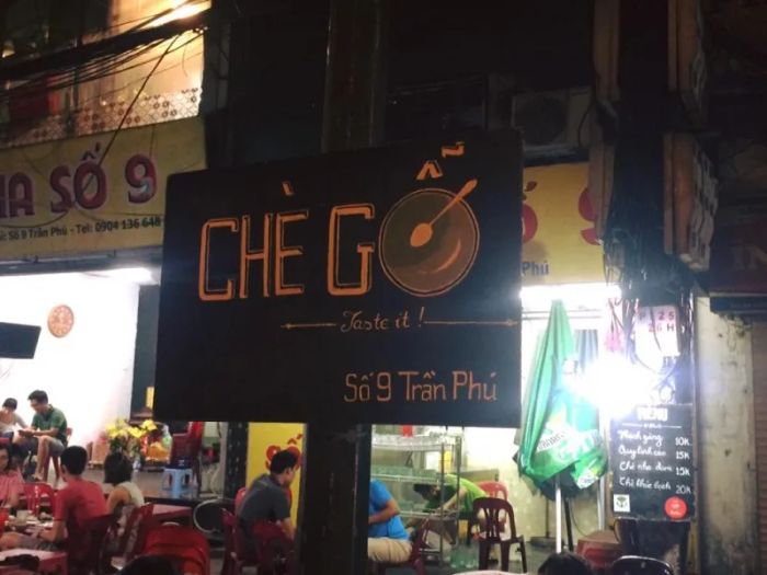 Hình ảnh chè khúc bạch đặc trưng tại Chè Gỗ