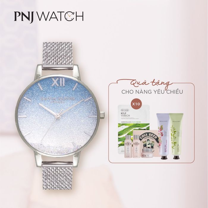 Không gian trưng bày sang trọng tại PNJ Watch