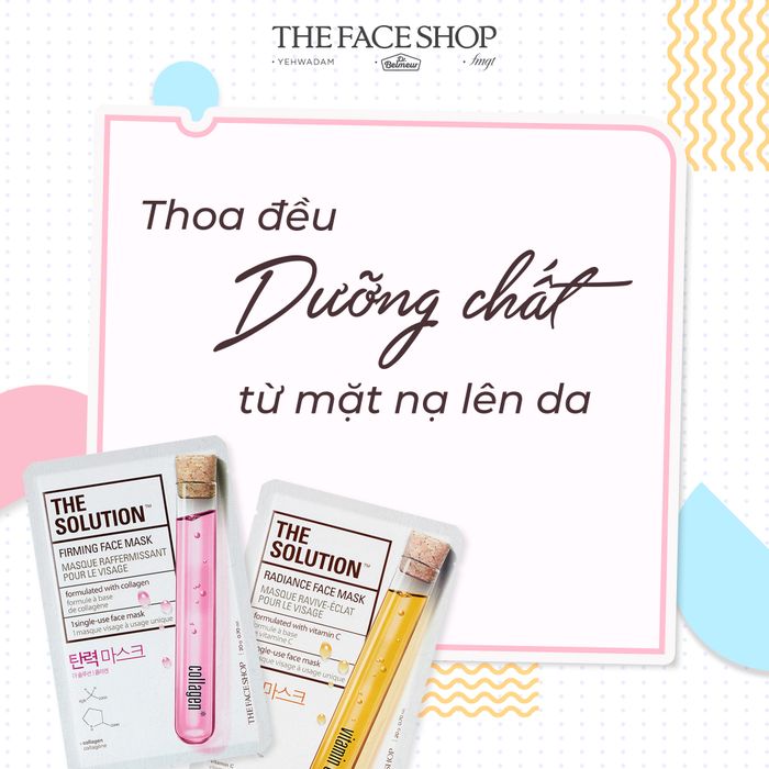 Bộ sưu tập sản phẩm chăm sóc da nổi bật tại THE FACESHOP