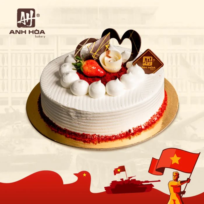Anh Hòa Bakery ảnh 2 - Bộ sưu tập bánh mousse thanh lịch với những đường nét trang trí tinh tế, kết hợp hài hòa giữa hương vị và nghệ thuật