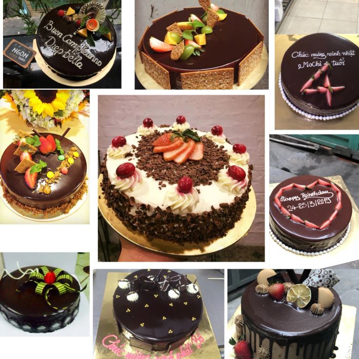 Hình ảnh những tác phẩm bánh nghệ thuật tại Ngon Bakery