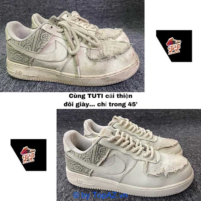 vệ sinh giày sneaker
