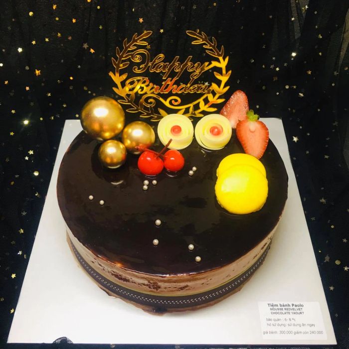 Bộ sưu tập bánh kem tinh tế tại Paolo Bakery