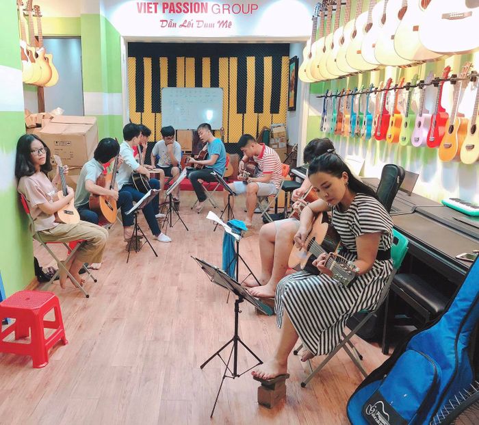 Hình ảnh không gian đào tạo tại Guitar Passion