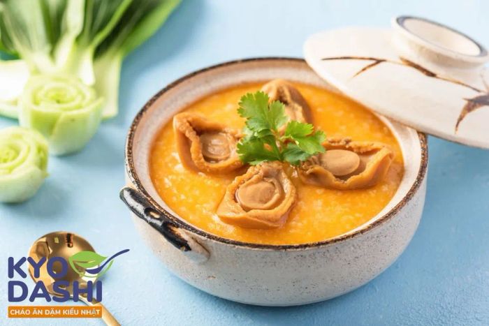 Hình ảnh thực tế set cháo dinh dưỡng KYO DASHI