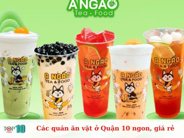 Những quán ăn vặt ngon, giá rẻ tại Quận 10