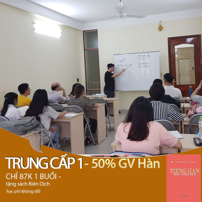 Hình ảnh 2 - Trung tâm tiếng Hàn HWS cùng thầy Choi Wonseok (Thầy Béo)