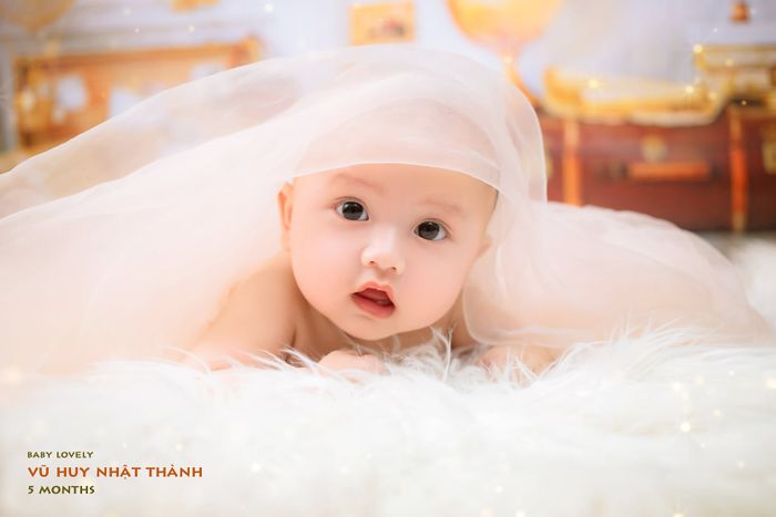 Tác phẩm Studio-baby Dũng DG - Nét ngây ngô đáng yêu
