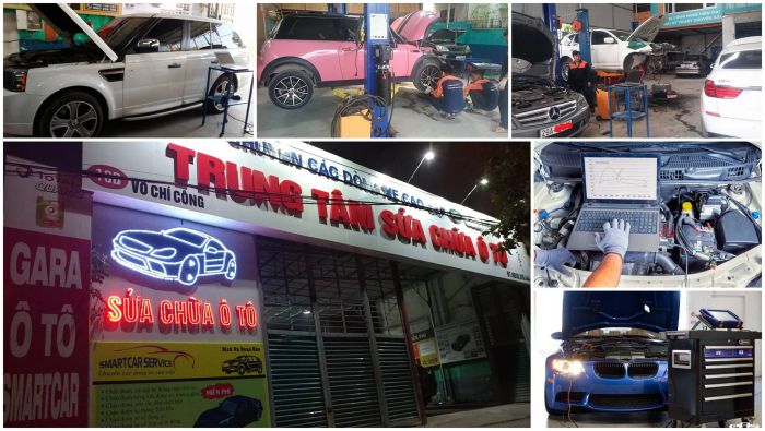 Không gian làm việc đạt chuẩn quốc tế tại Smartcar Service