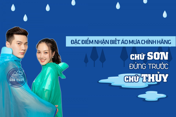 Bộ sưu tập áo mưa cao cấp Sơn Thủy