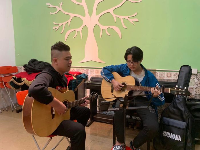 Không gian nghệ thuật đa sắc màu tại Green Music