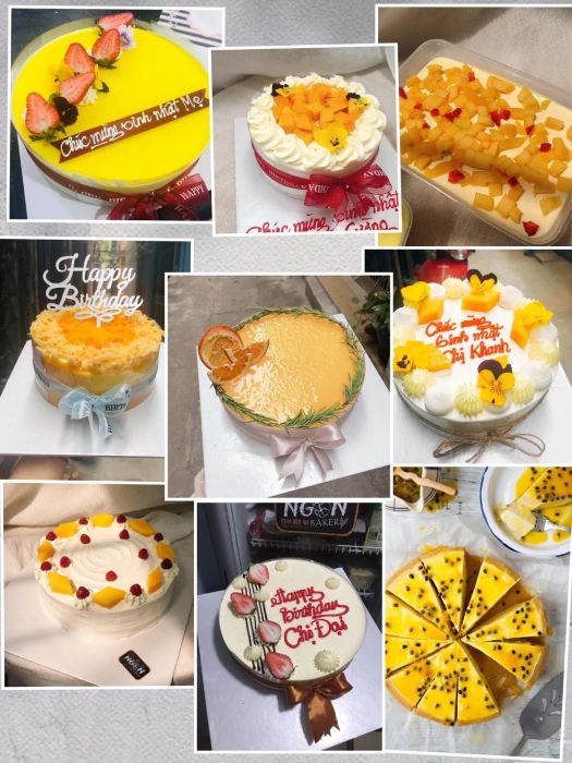Bộ sưu tập bánh nghệ thuật đẹp mê hồn tại Ngon Bakery
