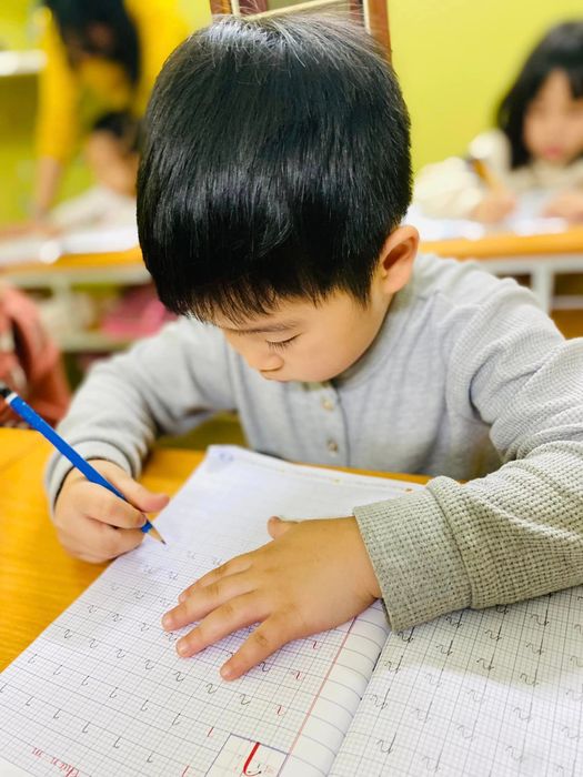 Hình ảnh lớp học tại Luyện chữ đẹp Lê Huyền Trang