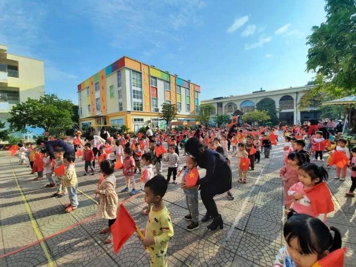 Hình ảnh Trường Mầm non Quán Toan - Không gian học tập hiện đại