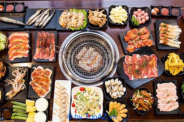 các quán buffet nướng kiểu Hàn tại Sài Gòn