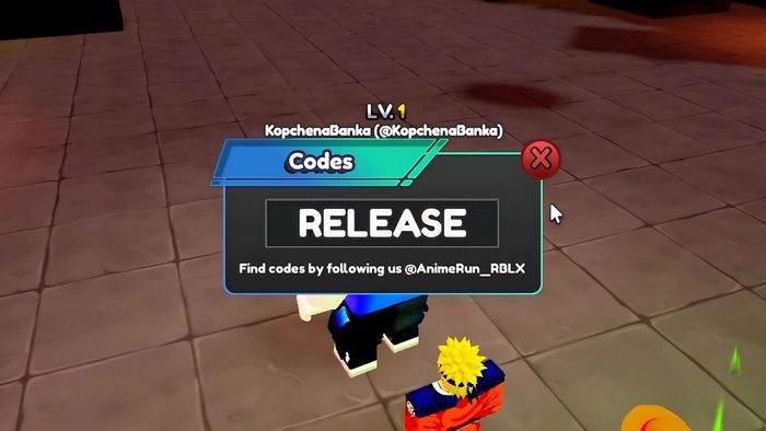 Hướng dẫn nhập code Anime Run Kingdom - Phần cuối