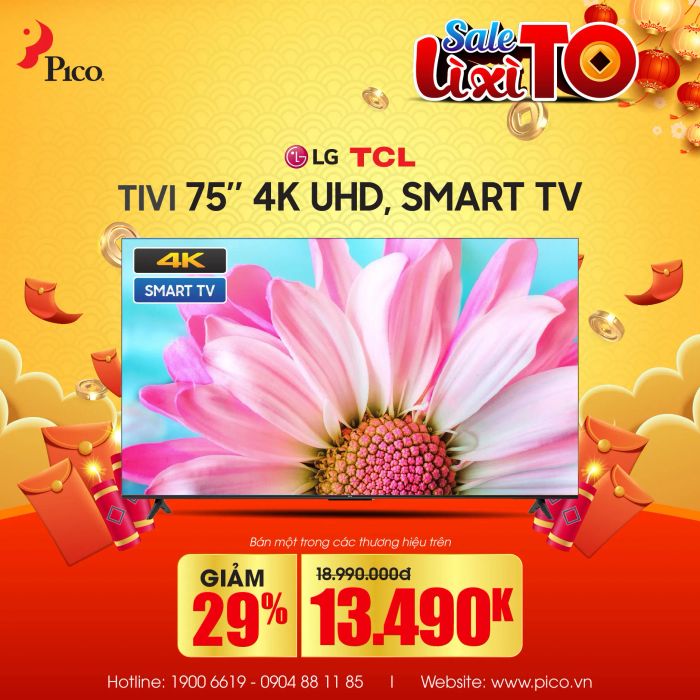 Không gian trưng bày hiện đại tại Điện máy Pico