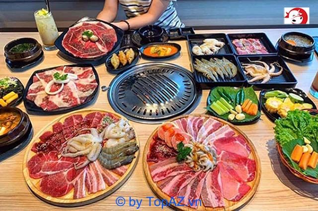 thưởng thức buffet nướng kiểu Hàn đẳng cấp tại thành phố Hồ Chí Minh