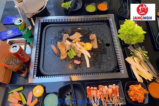 trải nghiệm buffet nướng Hàn Quốc giá tốt tại TP.HCM