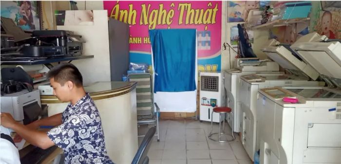 Không gian chụp ảnh chuyên nghiệp tại Thùy Dương Studio