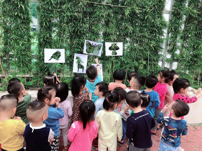 Hình ảnh không gian học tập tại Trường Mầm Non Sao Đỏ
