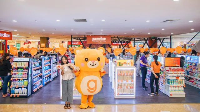 Bộ sưu tập sản phẩm đa dạng tại Guardian