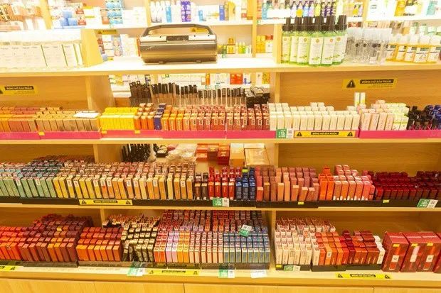 Bộ sưu tập sản phẩm đa dạng tại Beauty Garden