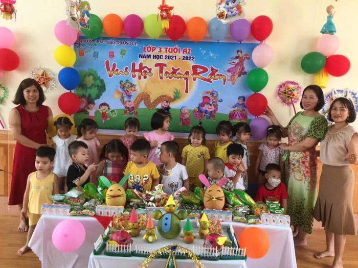Hoạt động vui chơi sáng tạo tại Trường Mẫu Giáo Thượng Lý