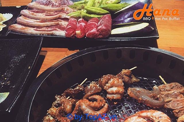 thưởng thức buffet nướng kiểu Hàn đẳng cấp tại Sài Gòn
