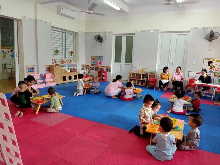 Hình ảnh đầu tiên về Trường Mầm non 20-10: Không gian học tập hiện đại với đầy đủ trang thiết bị giáo dục tiên tiến, nơi mỗi góc nhỏ đều là nguồn cảm hứng.