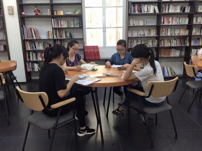 Không gian thư viện Japan Foundation mang đậm dấu ấn văn hóa Nhật Bản