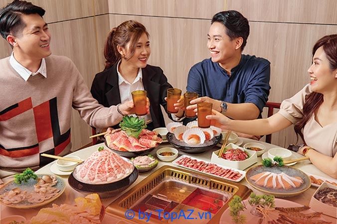 trải nghiệm buffet nướng Hàn Quốc đẳng cấp tại Sài Gòn
