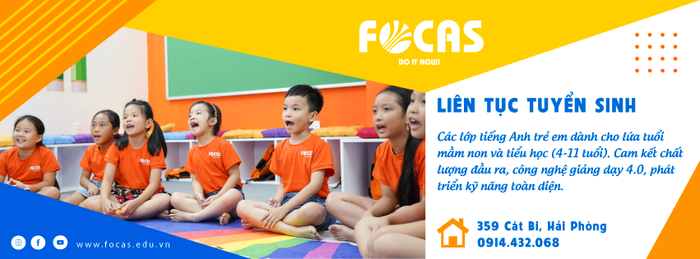 Focas - Trung Tâm Tiếng Anh Trẻ Em Hải Phòng ảnh 1