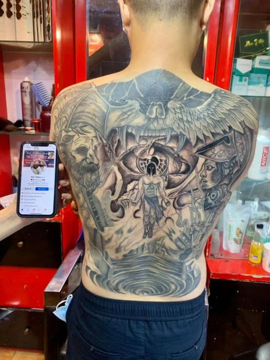 Tác phẩm nghệ thuật đặc sắc tại Hải Phòng Tattoo Studio 91