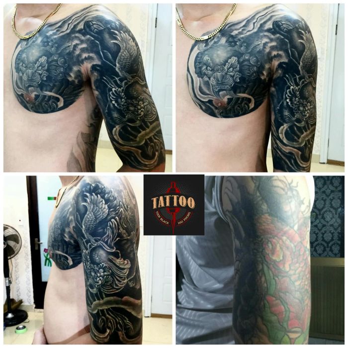 Kiệt tác nghệ thuật tại Tiến Black Tattoo