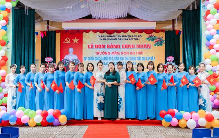 Hình ảnh khuôn viên Trường Mầm non An Thái
